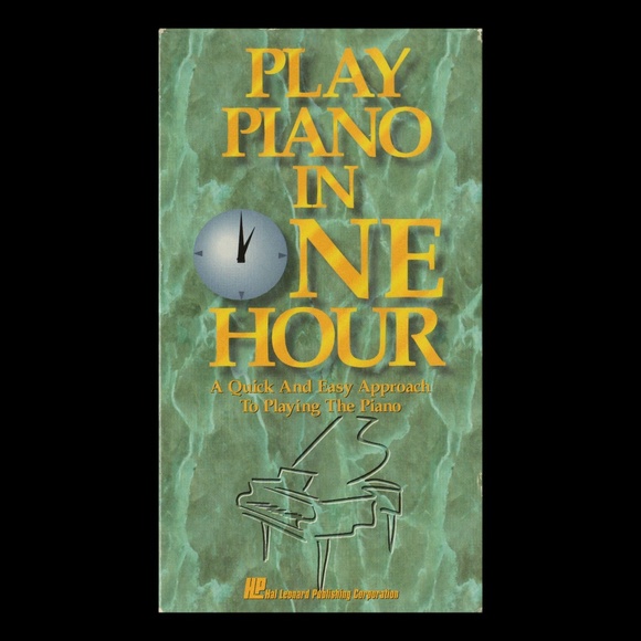 Play Piano In One Hour - vhs - Picture 1 of 1
